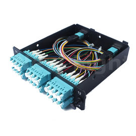 kaufen Kassetten-Modul-Mann des 1U Verteilerkasten-MPO - Kern-Aluminium-Material LC 24 online manufacture
