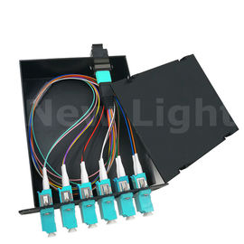 kaufen Mann - Kassetten-Modul-Faser-optischer Verteiler LC 12 Kern-MPO in mehreren Betriebsarten online manufacture
