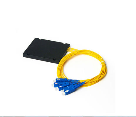 kaufen SC Connector PLC Glasfasersplitter Einzelmodus mit 1260-1650 Betriebswelle für optische Netze online manufacture