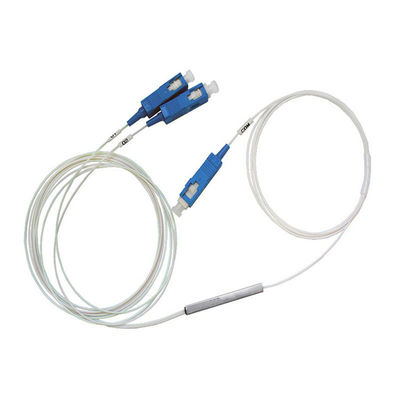 kaufen PLC FTTH Mini Glasfaser-Splitter Modul mit 1x2 SC-Anschluss und 900 um Faser online manufacture