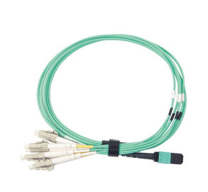 kaufen 3,3 Ft Kabel 50/125 in mehreren Betriebsarten, Fan - heraus Faser-Optikverbindungskabel-Kabel MPO MTP online manufacture