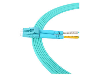 kaufen Materieller Duplexdurchmesser der Jacke 3.0mm des Verbindungskabel-OM3 LSZH in mehreren Betriebsarten aus optischen Fasern online manufacture