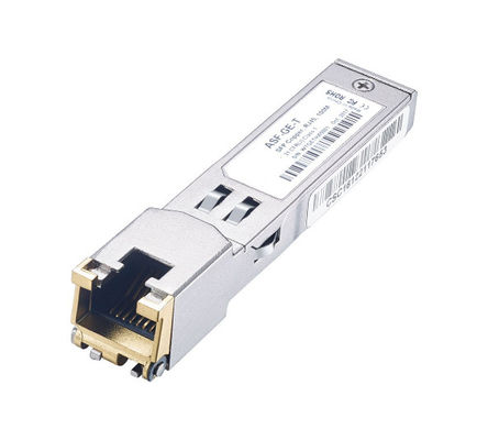 kaufen 850nm-Wellenlänge SFP-Fibertransceiver mit RJ45-Frauenanschluss und 1,25 Gb/s Datenrate für 10G-Basis-SR/SW-Anwendungen online manufacture