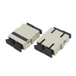 kaufen Beige Farbfaser-Optikadapter für Internet Sc-Verbindungskabel-/Telekommunikation online manufacture