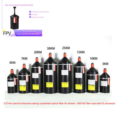 kaufen Militärisch ausgestattete UAV mit Glasfaser mit Hochgeschwindigkeitsdatenübertragung, Single-Mode-Faser und Aluminiumlegierung für Verteidigungsoperationen online manufacture