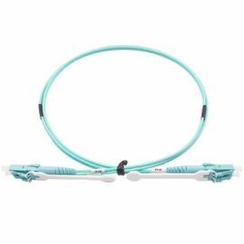 kaufen Art LC-Verbindungsstück Duplexverbindungskabel in mehreren Betriebsarten aus optischen Fasern 40Gb 50/125 LSZH 2.0mm ziehen online manufacture
