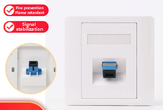 kaufen Ein-Pole-Flush-montierte LC/SC-Steckdose mit universeller Kompatibilität für alle Standardsteckdosen online manufacture