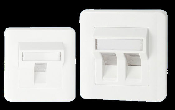 kaufen 40Gbps Backbones CAT7 Socket mit 600MHz Bandbreite und PoE++ Unterstützung für High-Speed-Netzwerk Wall Plate Switch online manufacture
