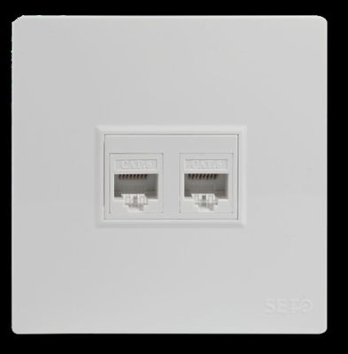 kaufen Quantensichere CAT7-Buchse mit Post-Quanten-Kryptographie und 86 * 86 mm Wandplatten-Schalter für sichere Netzwerkverbindungen online manufacture