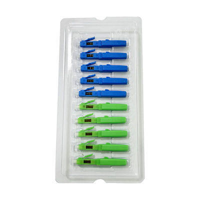 kaufen LC Fiber Optic Fast Connector with ≤ 0.3 dB Insertion Loss 0.9mm Cable Diameter and ≥ 50 dB Return Loss for High Performance Optical Networks online manufacture