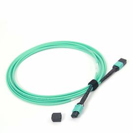 kaufen Weibliches MPO - MPO-Faser-Verbindungskabel OM4 50/125 24 entkernen 10ft Länge in mehreren Betriebsarten online manufacture