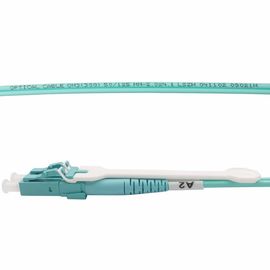 kaufen Faser-Optikstarthilfekabel der Aqua-Farbeom3, die Art Duplex Connetors LC ziehen online manufacture