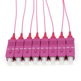 kaufen Faser-Optikzopf Sc OM4/des PC, 1 die m-Faser-Starthilfekabel 12 färbt 0.9mm online manufacture