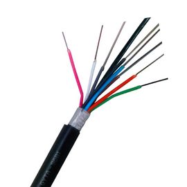 kaufen Doppelter gepanzerter Plastikfaser-Optikflecken verkabelt Stahldraht des Monomode--Gyta53 für Kommunikation online manufacture