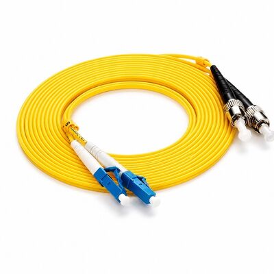 kaufen ISO CE RoHS TIA EIA zertifiziertes Single-Mode OS2 Glasfaser-Patchkabel mit SC LC FC ST Steckverbindern online manufacture
