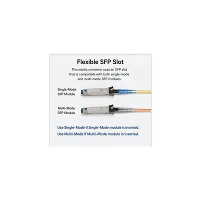 kaufen WDM SFP Medienkonverter mit BiDi WDM-Technologie für 20 km Übertragung über eine einzelne Faser online manufacture