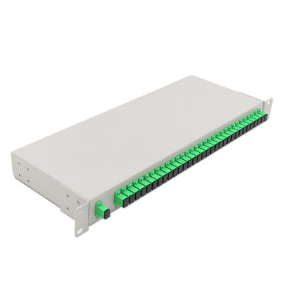 kaufen Rackmontage-PLC-Glasfaser-Splitter mit SC/APC-Anschluss und 3 Jahren Garantie online manufacture