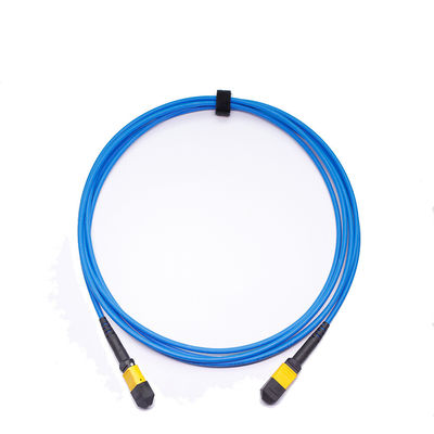 kaufen Geringer Einfügedämpfung ≤ 0,35 dB 24-adriges MPO MTP-Kabel mit LSZH-Material Glasfaser-Patchkabel online manufacture