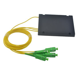 kaufen Vernetzung 1x3 1x4 des ABS Kasten-Faser-Optikteiler-FTTH PLC-Art mit Sc-Verbindungsstück online manufacture