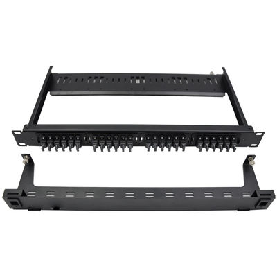kaufen 1U Rack Mount Fiber Optic Patch Panel mit 96-Kern-LC und Pull-Type Box für Anwendungen mit hoher Dichte online manufacture