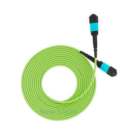 kaufen Grüner Kern MTP des Mpo-Faser-Optikverbindungskabel-32/weiblicher 400G 3 Meter MPO OM5 -600 online manufacture
