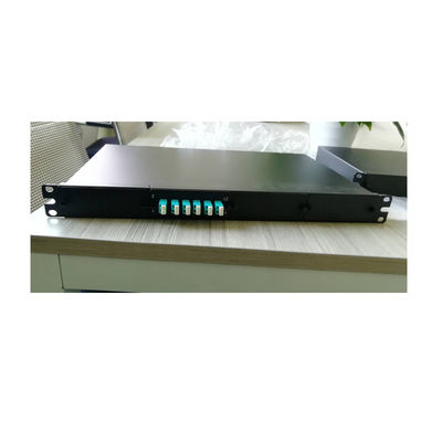 kaufen 1U Rack Mount Fiber Optic Patch Panel mit ovaler Feder für 16C/32C Bandfaser und MTP-16 Kassetten online manufacture