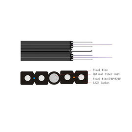 kaufen Singlemode Transceiverkabel-selbsttragender Bau des Lichtwellenleiter-G652A1 FTTH online manufacture