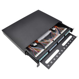 kaufen OTB 12 24 36 48 96 Kern-Faser-gleitende Schalttafel-Pulver-überzogene Optikschnittstelle online manufacture