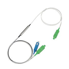 kaufen 3 Hafen Sc APC FWDM Gerät des Faser-Optikfilter-Wellenlängen-Abteilungs-Mehrfachkoppler-1×2 FWDM online manufacture