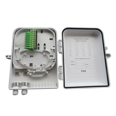 kaufen 16-Kern ABS-Material FTTH-Anschlusseinheit Wandmontagefähig für FTTX-Zugangssystem online manufacture