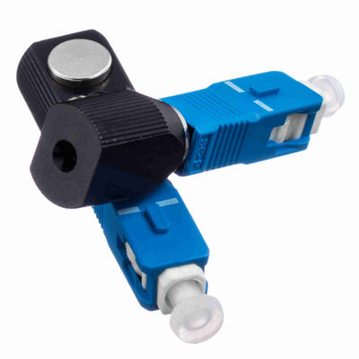kaufen Blaue runde SC nackte Glasfaser-Adapter Einzelmodus UPC Polieren für FTTH FTTB FTTX-Netzwerke online manufacture