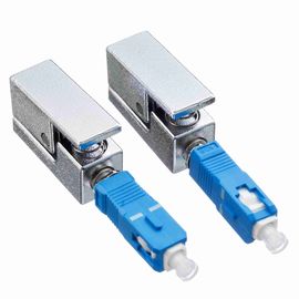 kaufen Upc-Monomode--Art aus optischen Fasern Metallmaterieller quadratischer Adapter Adapter Sc bloße online manufacture