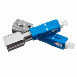 kaufen Bloßes Faser-Optikadapter Sc-Verbindungsstück-Faser-Optikkoppler-Metallmaterial UPC online manufacture