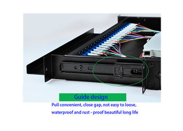 kaufen Standardgrößen-Multimodefaser-Optikverteiler 24LC/Sc-Gestell-Berg-Entwurf online manufacture