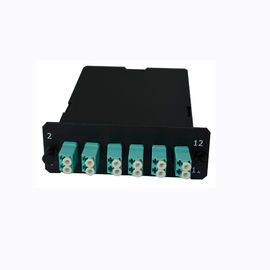 kaufen Kassetten-Modul MPO-24 des Monomode--FHD MPO zu Duplex 12x LC, schreiben A, 24 Fasern OS2 online manufacture