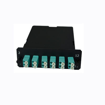 kaufen Single Mode FHD MPO-Kassette mit 24 Fasern OS2 und MPO-24 zu 12x LC Duplex Anschluss online manufacture