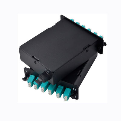 kaufen MPO-Kassettenmodul mit 8 Fasern OS2 Single Mode für 40G/100G bis 10G/25G High Density Modular Design online manufacture