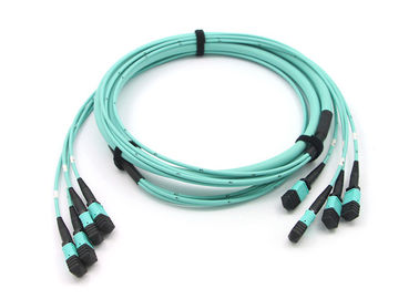 kaufen 48 Kabel des Faser-Verbindungskabel-Stamm-MPO MTP, 4*12 Optikpullover der Faser-MPO online manufacture