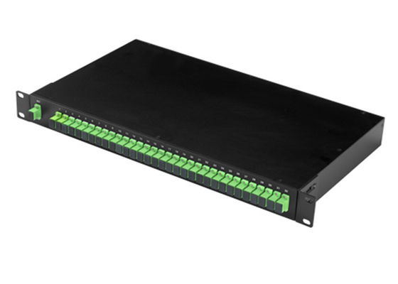 kaufen 1HE 19'' Rack-Typ PLC-Glasfaser-Splitter mit 1x32 Split-Verhältnis und SC-Stecker für hohe Stabilität online manufacture
