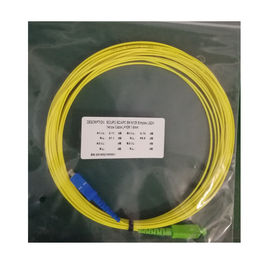 kaufen Monomode- Simplexverbindungskabel lc Lc, gepanzertes Faser-Optikflecken-Kabel online manufacture