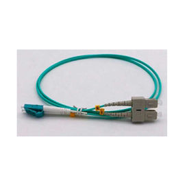 kaufen 5m Faser-Verbindungskabel, 50/125 Multimodefaser-fiberoptisches DuplexVerbindungskabel online manufacture