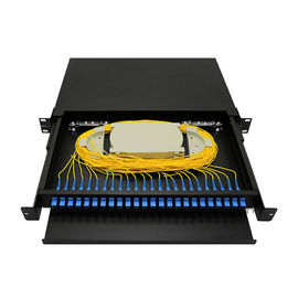 kaufen 12 Kern Lichtwellenleiter-Beendigungs-Schalttafel, die Sc-Simplexadapter-Metallart zieht online manufacture