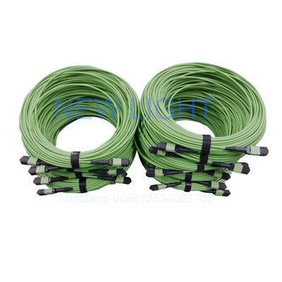 kaufen 12-Kern OM4 MPO MTP Kabel mit kundenspezifischer Länge und MPO-Glasfaserstecker online manufacture