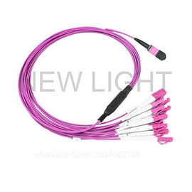 kaufen Optik-MPO MTP Kabel OS2 OM3 OM4 Faser-für 100 Gigabit Ethernet dämpfungsarm online manufacture