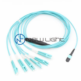 kaufen Aqua LC-Duplex beendete vor 12 Kabel des Kern-MPO MTP online manufacture