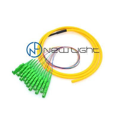 kaufen 0.9mm 12 St.-Verbindungsstück Farbfaser-Optikzopf Sc-E2000 FC online manufacture