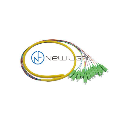 kaufen Robuste 12-Kern-Loose Tube SC-Faser-Pigtail 0,9 mm für Hochleistungs-Multifiberkabelanlagen online manufacture