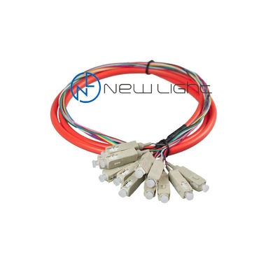 kaufen Lösen Sie optisches Kabel CATV des Puffer-0.9mm der Multimodefaser-12core online manufacture