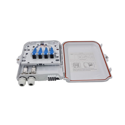 kaufen ABS 8 Port Wandmontierbare FTTH-Termination Box mit PLC Splitter für Glasfasernetzwerke online manufacture