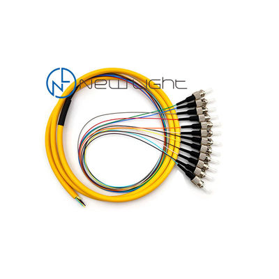 kaufen LSZH-Mantel 12-farbige Glasfaser-Patchkabel mit geringer Einfügedämpfung für zuverlässige Konnektivität online manufacture